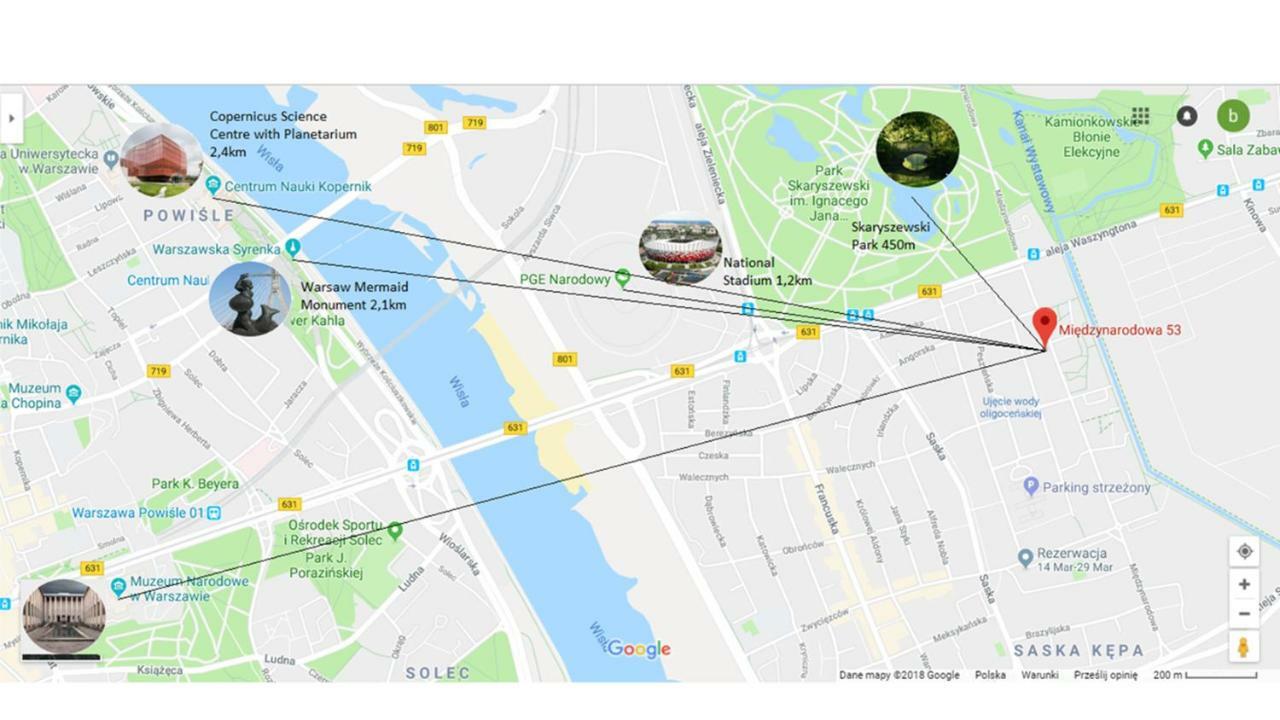Warsaw Concierge Saska Studio Esterno foto